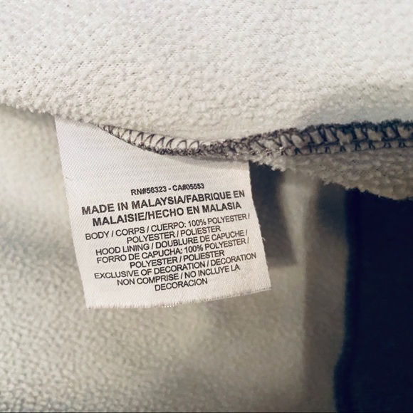 Nike Boys Gray Dri Fit Hoodie Large (14-16) - Picture 6 of 12